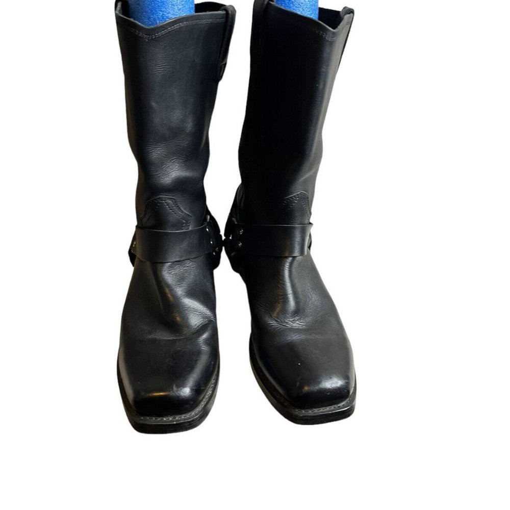 Dingo Men's Engineer‎ motorcycle Pull-On boots Size 11 1/2 Oil Proof Black